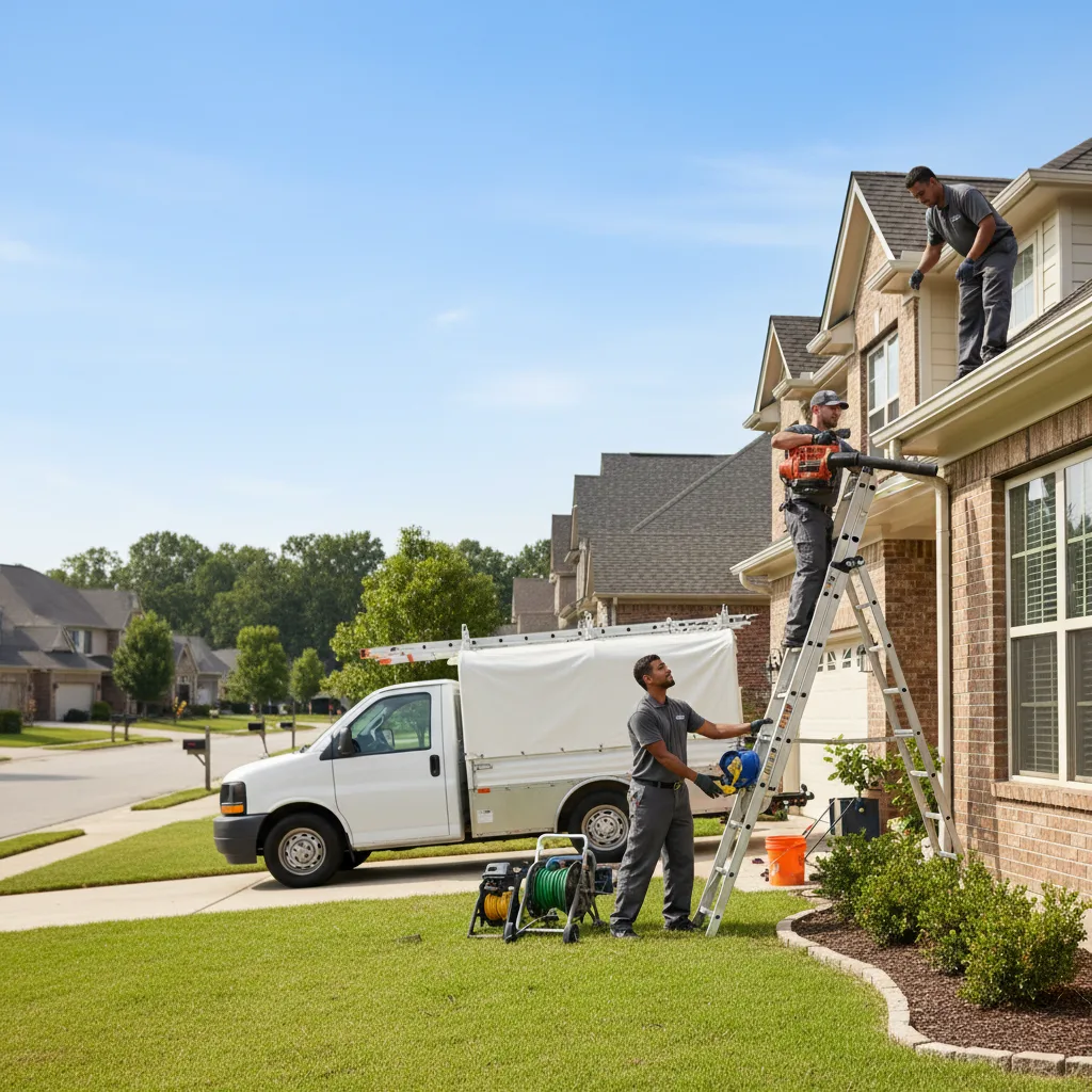 Home Gutter Service in Mead, OK near me